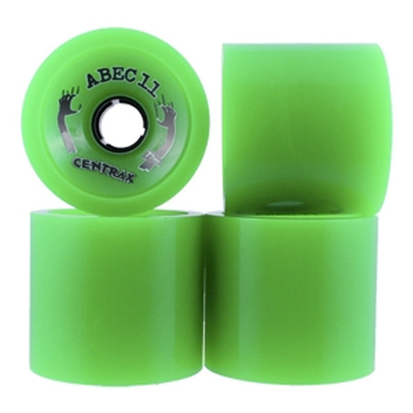 Abec 11 Centrax - Green - 77mm 78a - Skateboard Wheels