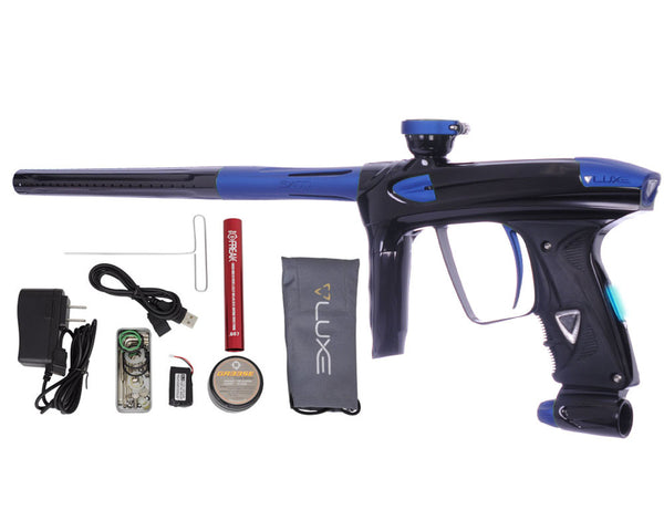 DLX Luxe 2.0 OLED Paintball Gun - Black/Dust Blue