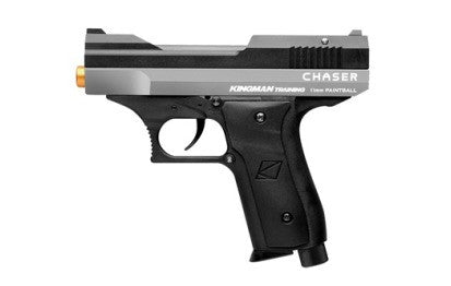 Kingman Training Chaser 43 Caliber Paintball Pistol - Silver