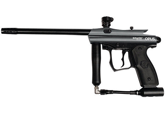 Kingman Spyder Opus .50 Caliber Paintball Gun - Silver Grey