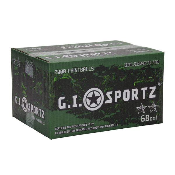 GI Sportz 2 Star Paintball Case 1000 Rounds - Yellow Fill