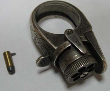 Amazing Jewelry Ring 12 - Secret Shooter Gun Ring