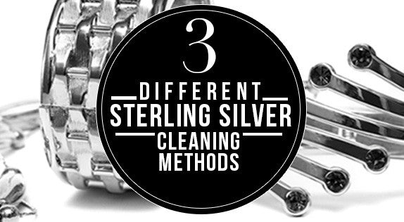 3 different silver cleaning methods