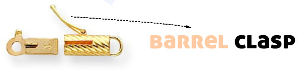 Barrel Clasps Jewelry