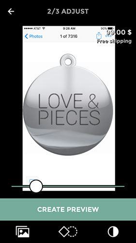 bespoke jewelry designed logo pendant