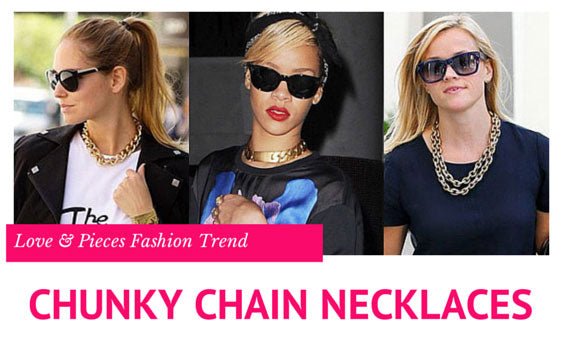 Chunky Chain Necklace Trend