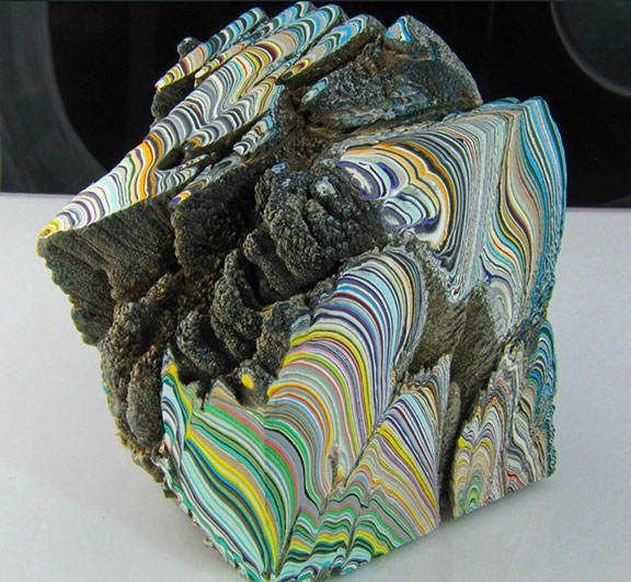 fordite jewelry unfinished stones