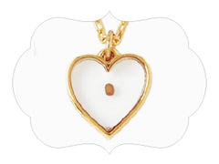 The Passionate Heart Mustard Seed Necklace
