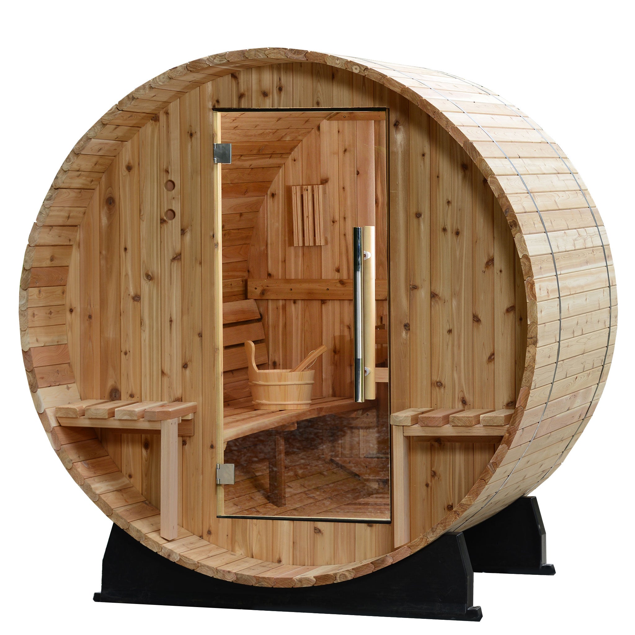 Scepticisme overdracht val Vienna 2-person Canopy Barrel Sauna – Almost Heaven Saunas