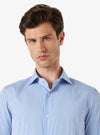 Camicia slim fit in cotone con collo francese - Lyon