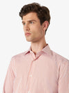 Camicia slim fit in cotone con collo francese - Lyon