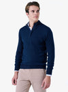 Maglia Mezza Zip in Lana Cashmere - Saul - Fusaro Antonio dal 1893 - Fusaro Antonio