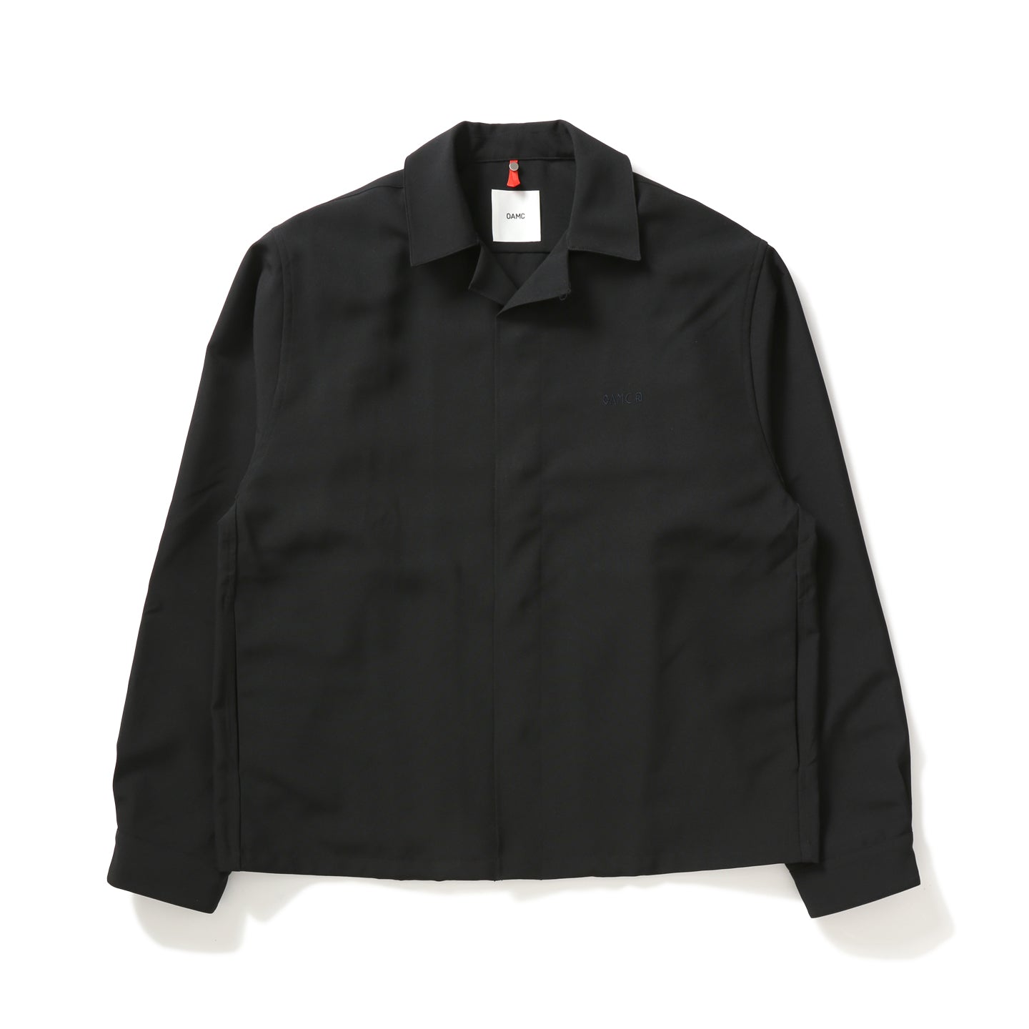 OAMC オーエーエムシー 22AW FLARE SHIRT コットン ハーフジップ プル