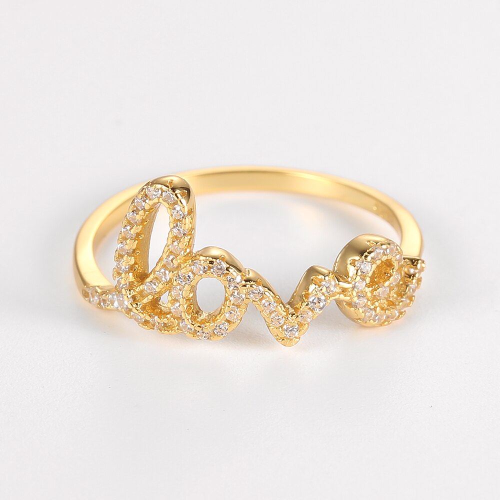 Letter Love Ring – MNDJEWELRY