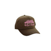 Almost Someday - Wreath Snapback - Brown Almost Someday