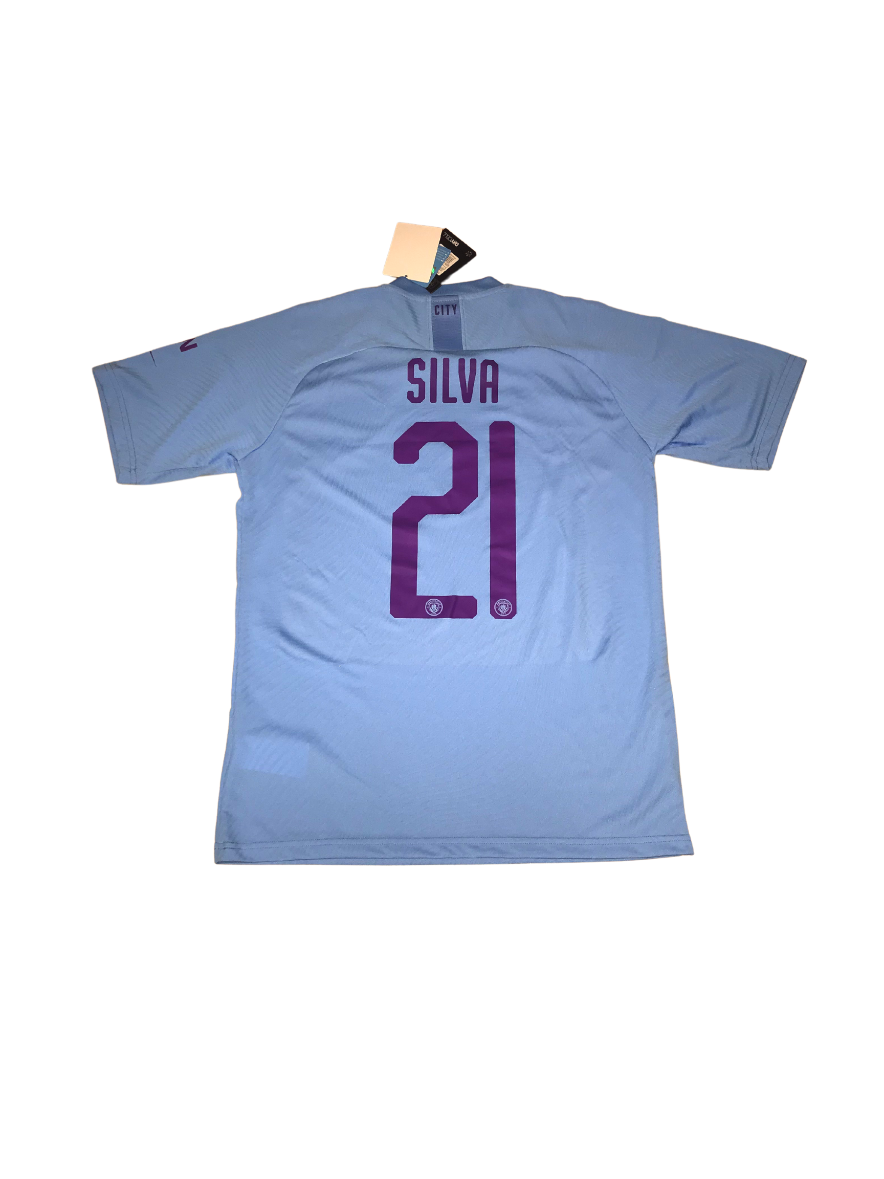 Spelen met gouden Aantrekkelijk zijn aantrekkelijk Manchester City 2019/20 David Silva #21 Home Shirt (BNWT) – Away Goals  Football Shop