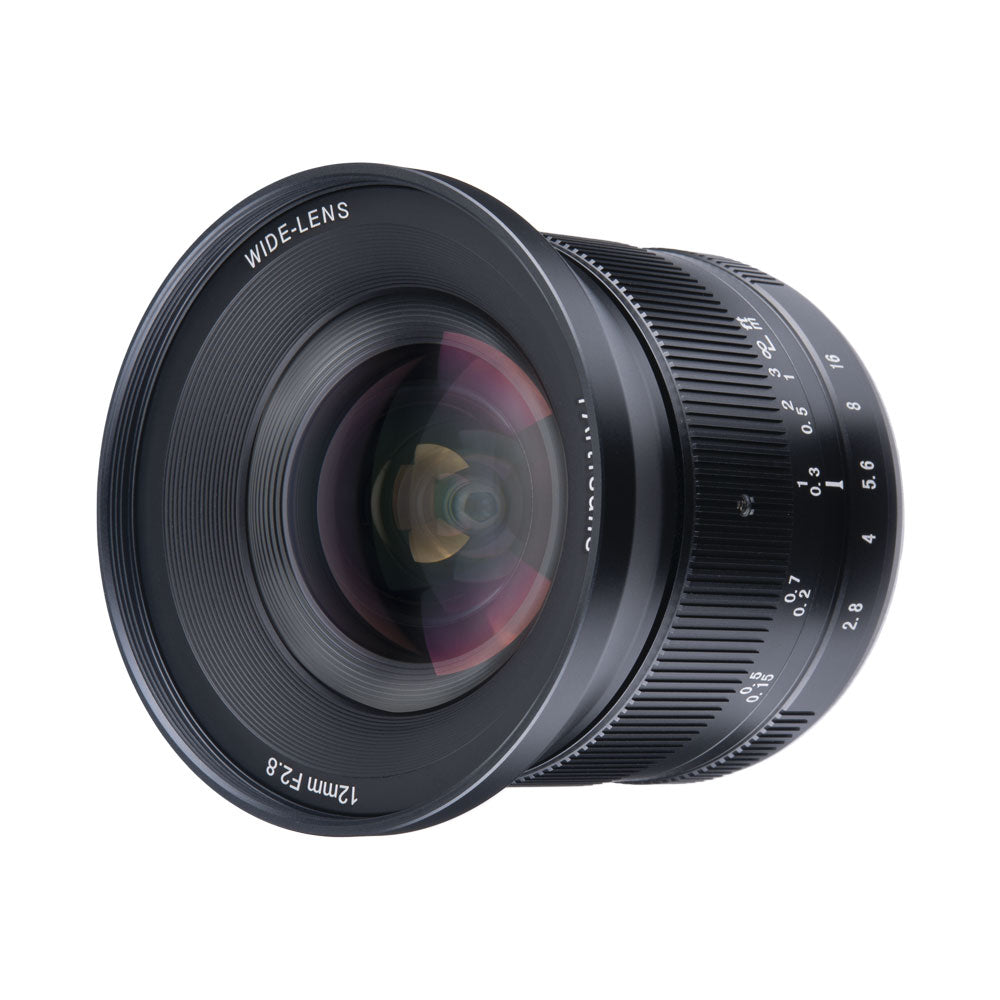 Bron Expertise Kelder 12mm f/2.8 Mark II APS-C lens for Sony E/EOS-M/EOS-R/Fuji X/Nikon Z/M4 –  Official 7Artisans Store