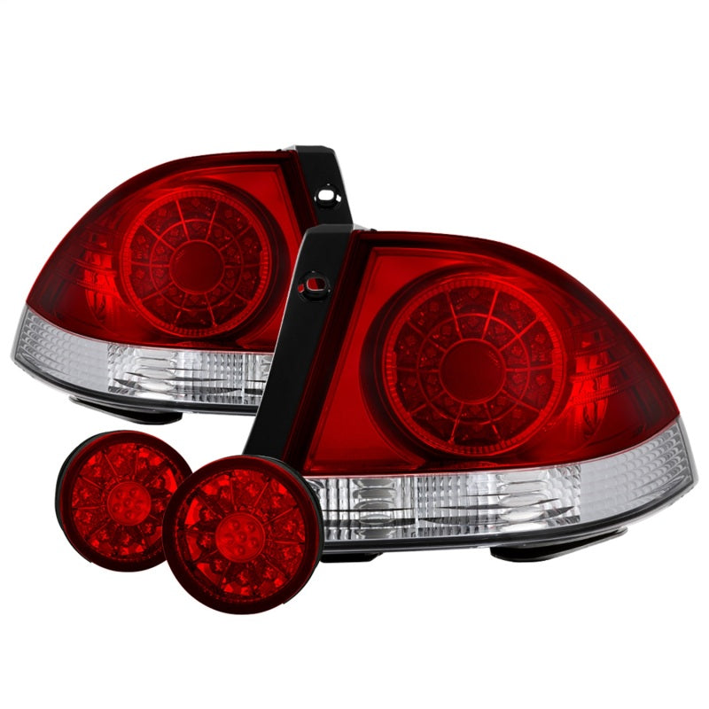 LED Tail - Clear 2001-2003 Lexus IS300 - SPYDER - 5085061 – Grudge Motorsports