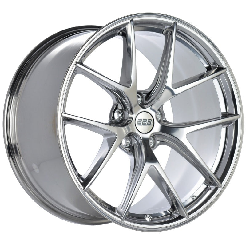 BBS CI-R 20x11.5 5x120 ET52 Ceramic Polished Rim Protector Wheel -82mm  PFS/Clip Required - BBS - CI0801CP