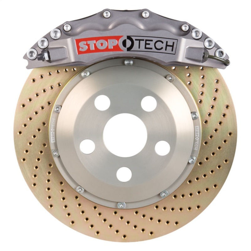 Trophy Sport Big Brake Kit 2 Piece Rotor; Front 2 Box 2014-2016 Audi S4 -  StopTech - 83.114.6800.R4