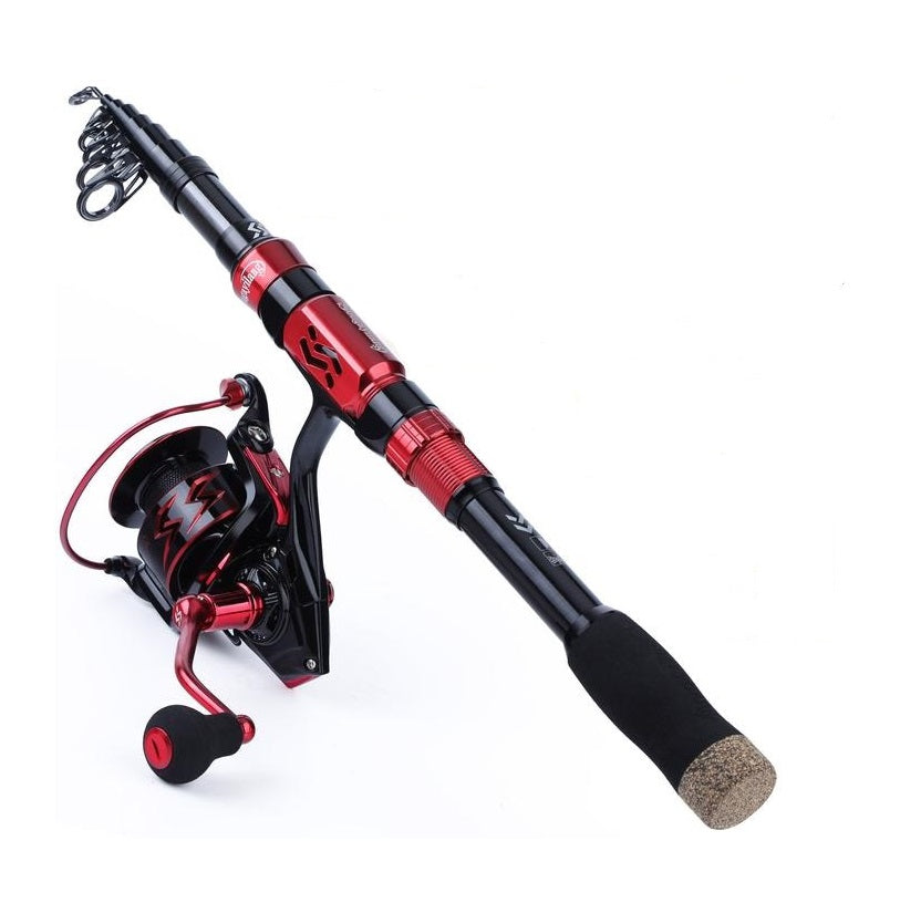Sougayilang Fishing Rod Telescopic Fishing Rod Portable 24 Ton Carbon Fiber,Cnc 