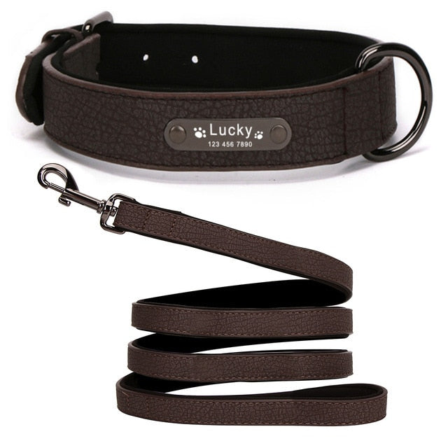 Customized Soft Leather Collar - Tsuishn
