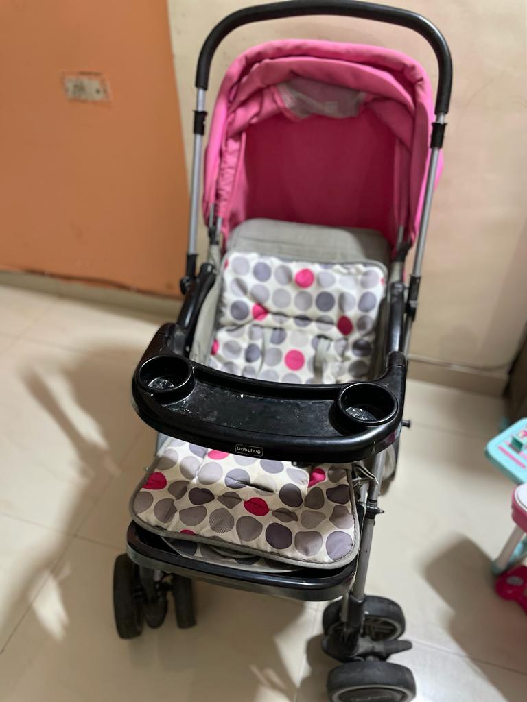 babyhug rock and roll stroller