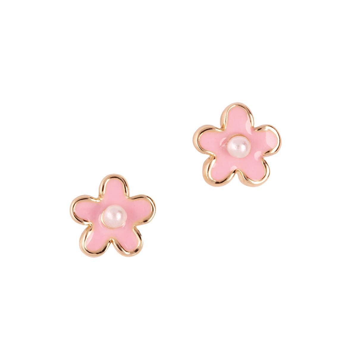 Girl Nation - Pink Fancy Flower Cutie Stud