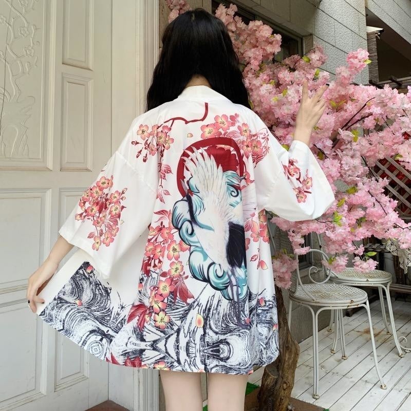 whisky secuestrar Maravilla Chaqueta Kimono para Mujer Estilo Japonés I Sakura Japón – Sakura Japon