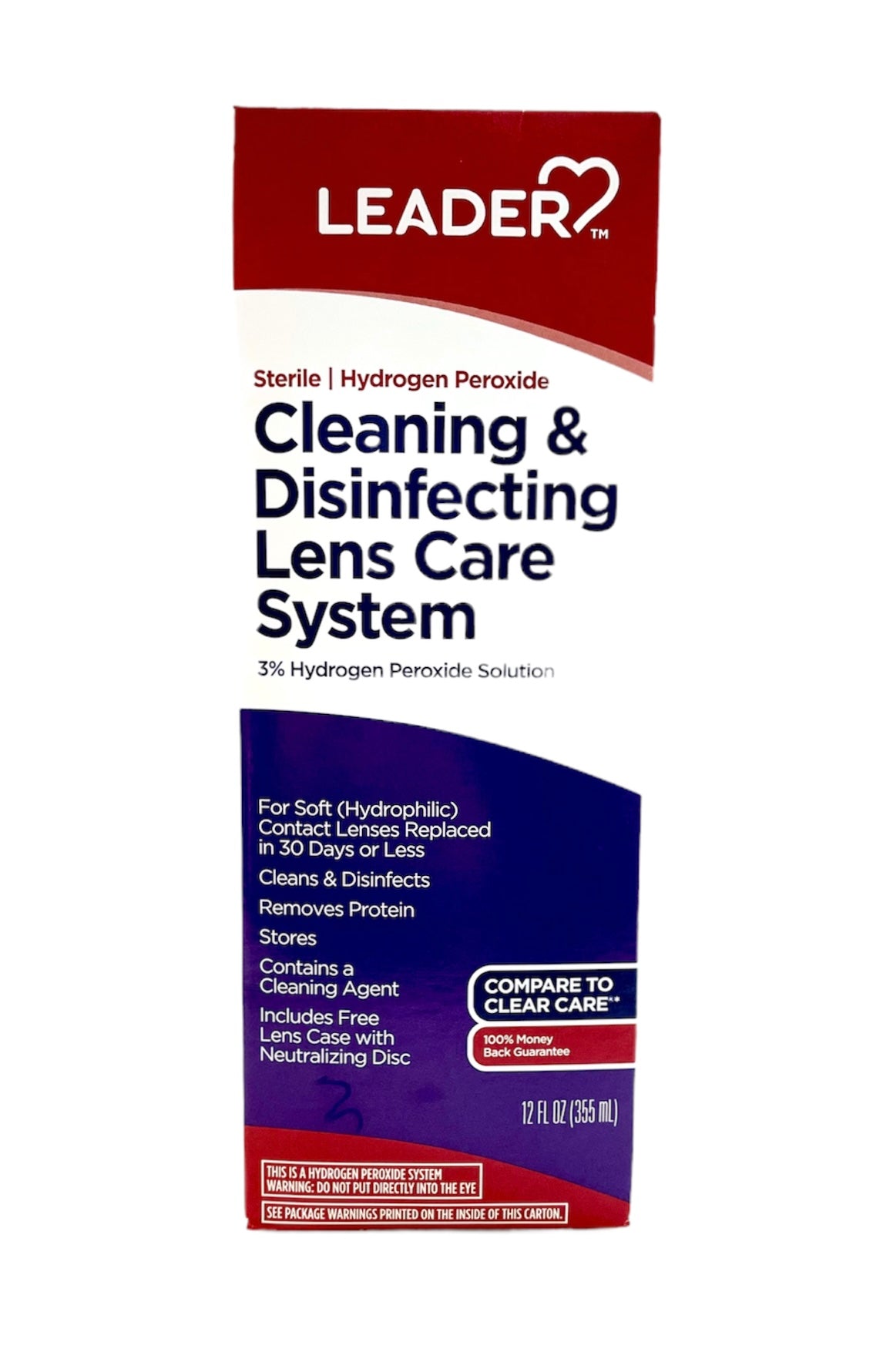 Ruimteschip Geneigd zijn Scorch Cleaning & Disinfecting Lens Care System | 3% Hydrogen Peroxide Soluti –  First Pharmacy
