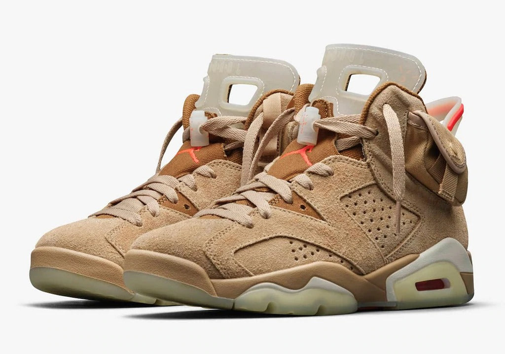 travis scott retro 6 khaki