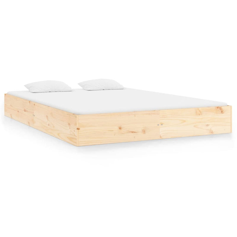 Bed Frame Solid Wood – Luxury Garden Party