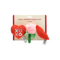 Valentine’s Dog Toys, Set of 3