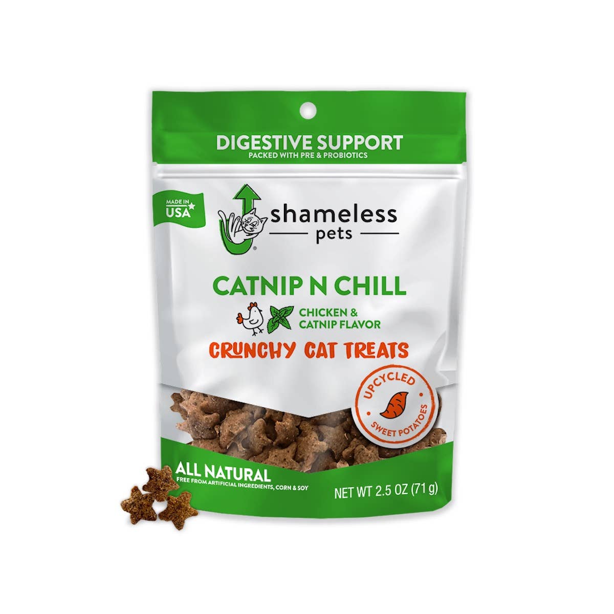 Catnip N Chill Crunchy Cat Treats