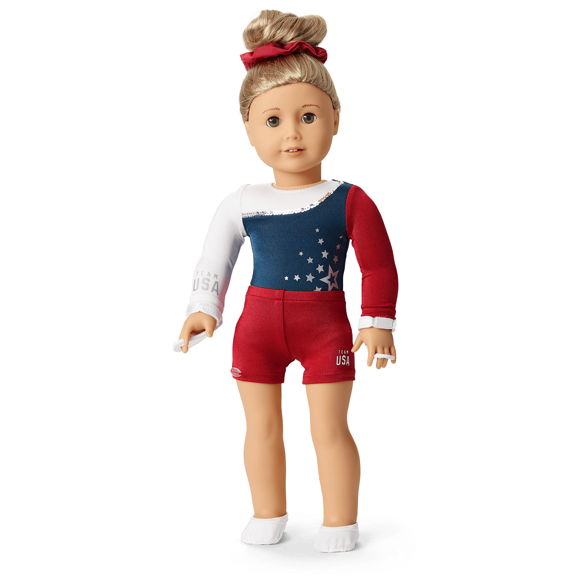 Gymnastics Leotard Set Includes Doll Leo made to fit 18" American Girl Dolls 