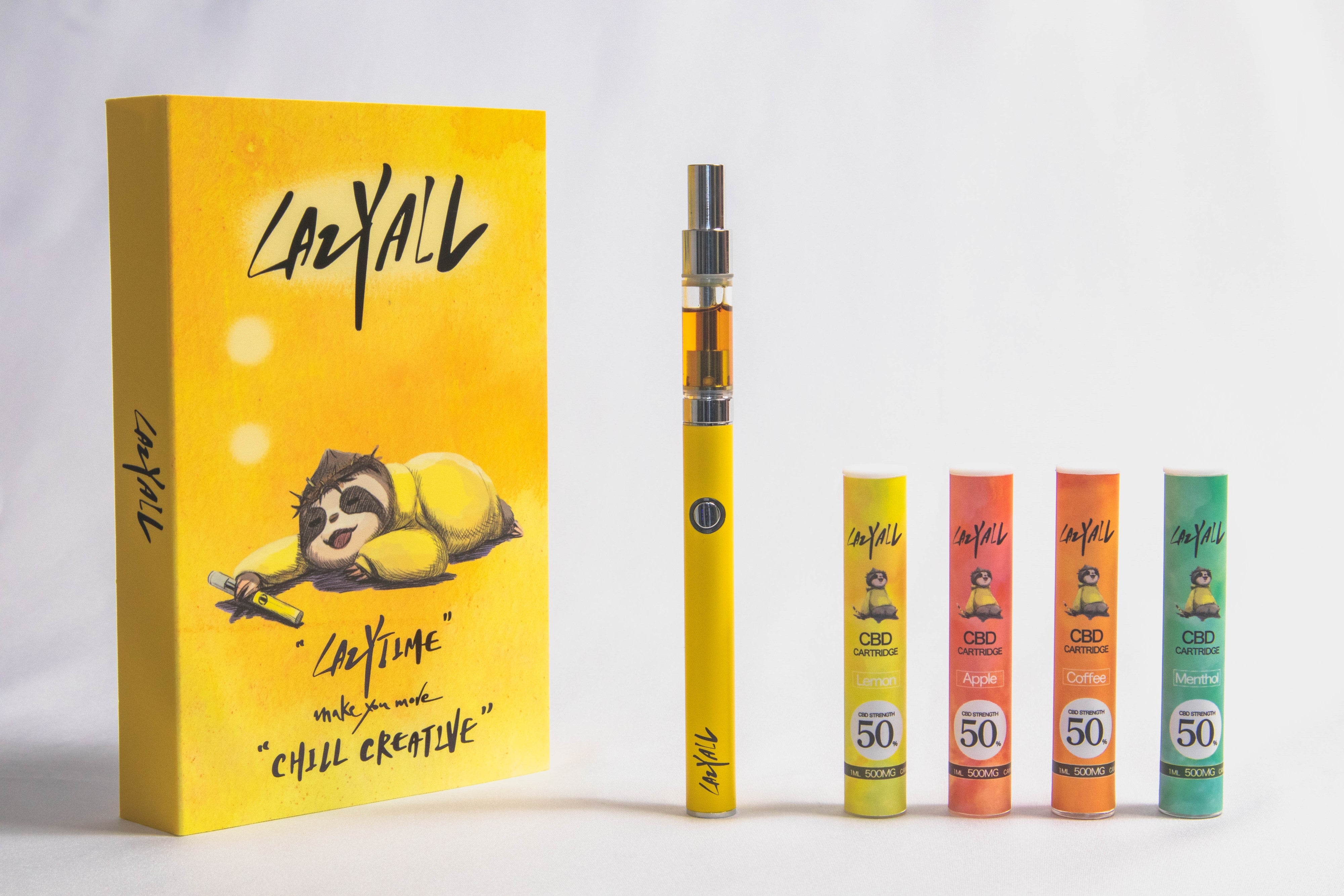 即発送可能】 LAZYALL CBD VAPE スターターキット 電子タバコ kids