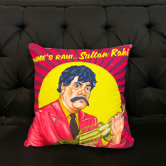 NAME'S RAHI - SULTAN RAHI CUSHION COVER