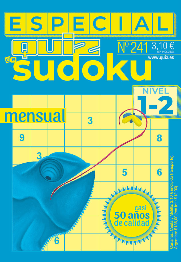 Quiz Especial Sudoku 241 – Pasatiempos