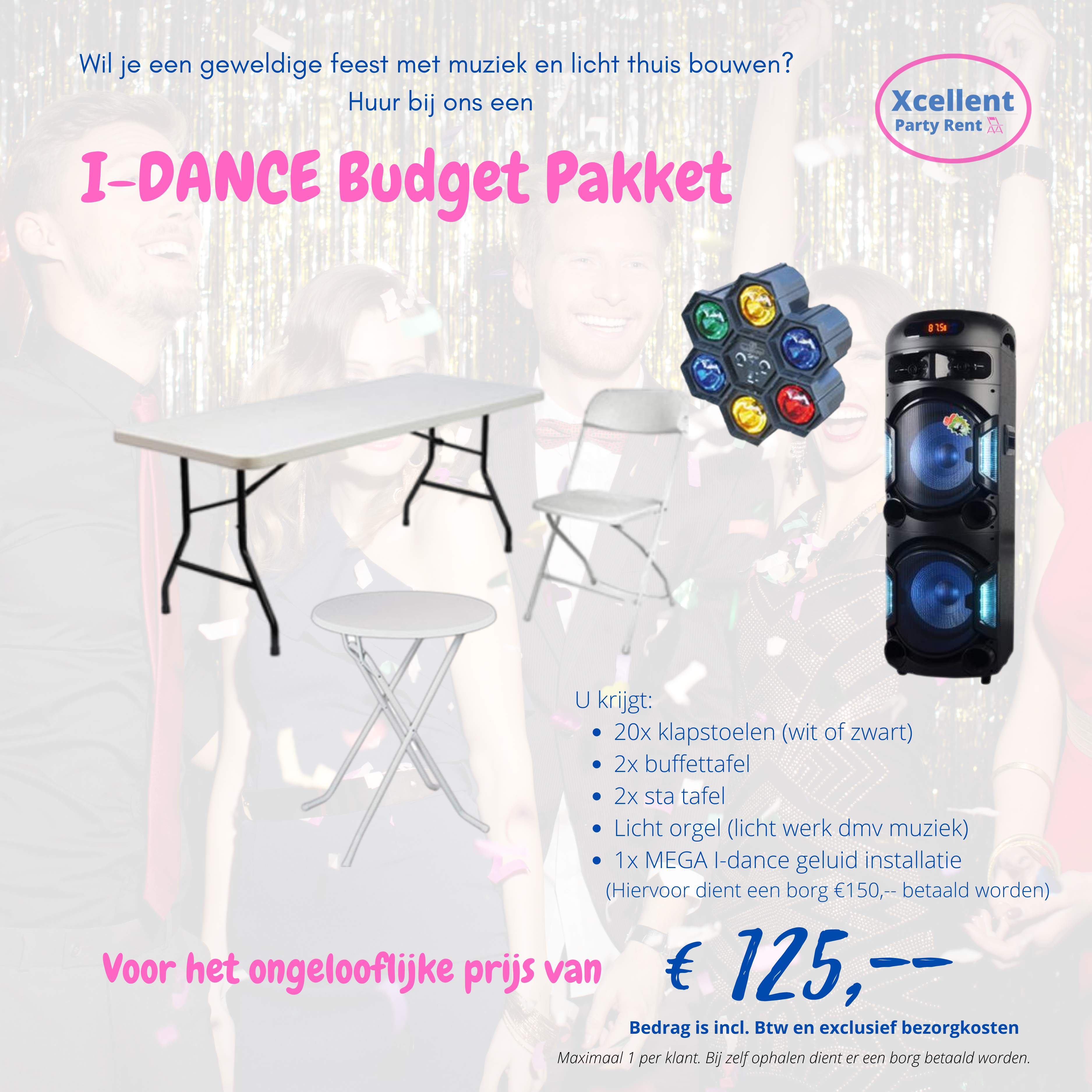 Harnas Mooi Aanpassing I-DANCE BUDGET PAKKET