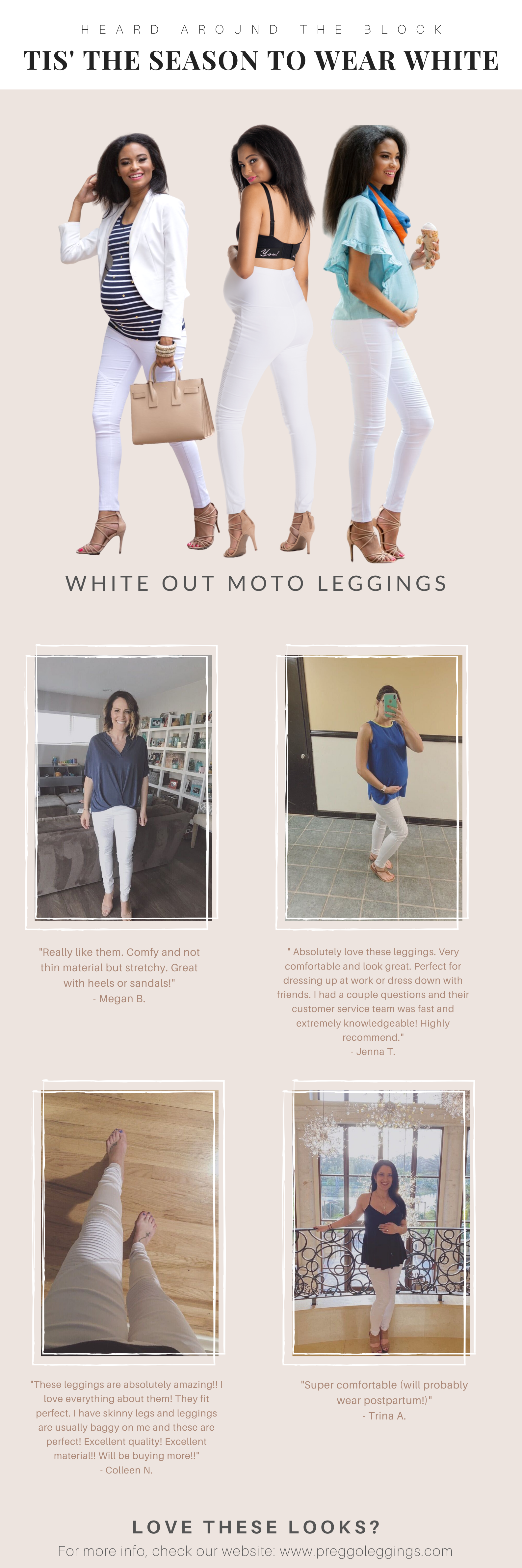 White Out Moto Leggings Reviews