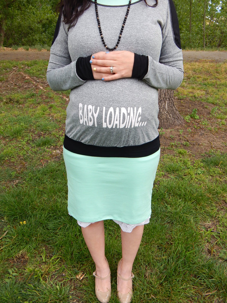 [MTHRSHIP: Pregnancy Q&A With Andrea Snow] - [Andrea Snow showing Baby Bump]