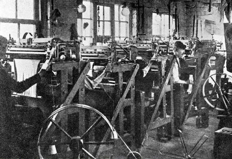 1800's Sock History, The introduction of the Knitting Machine