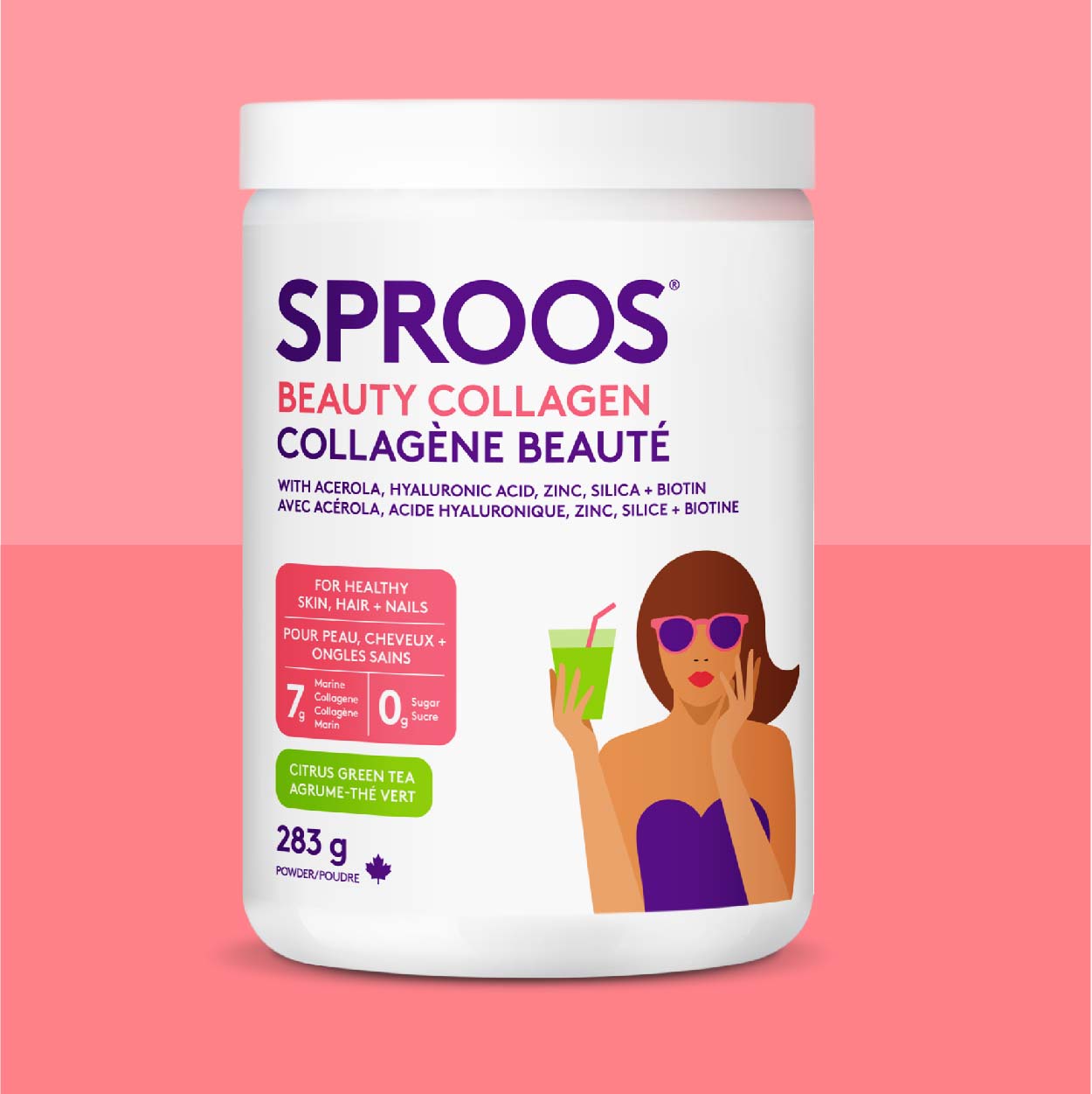 Beauty Collagen for Hair, Skin + Nails (Supplement) | Sproos
