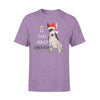 Bull Terrier Dog Is Thí Jolly Enough Christmas - Comfort T-shirt