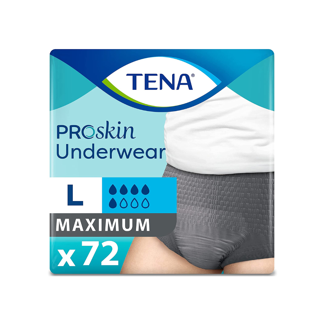 Tena Pro Skin Incontinence Underwear For Men Maximum Absorbency Larg Aerii 