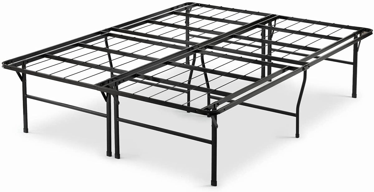 18 inch metal smartbase mattress foundation queen