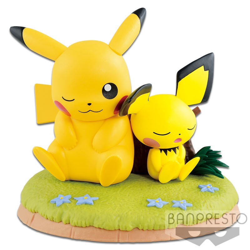 Pichu stehend Plüschtier Pokemon Original Japan Banpresto I love Pikachu 