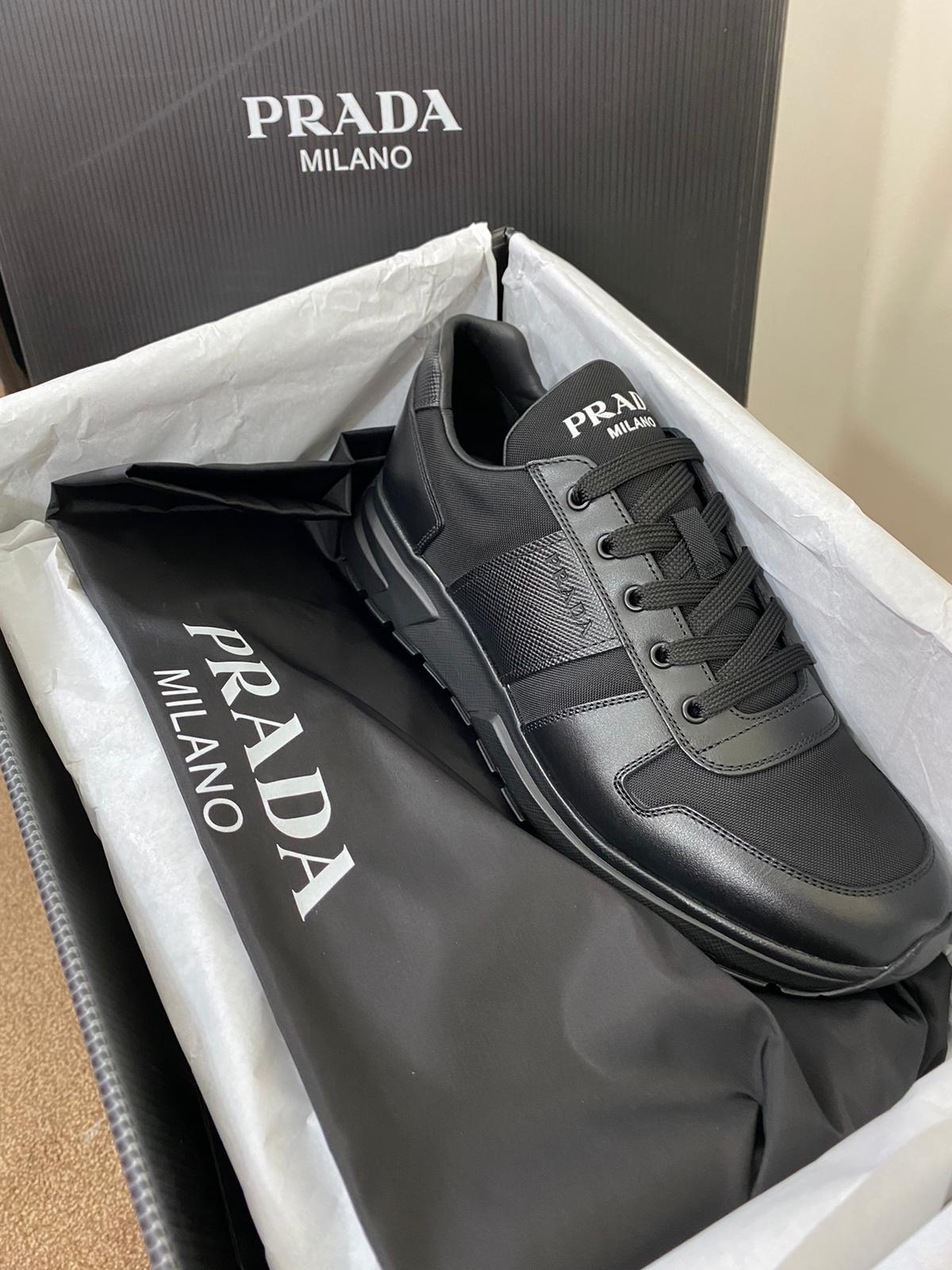 prada prax 01 laced sneakers