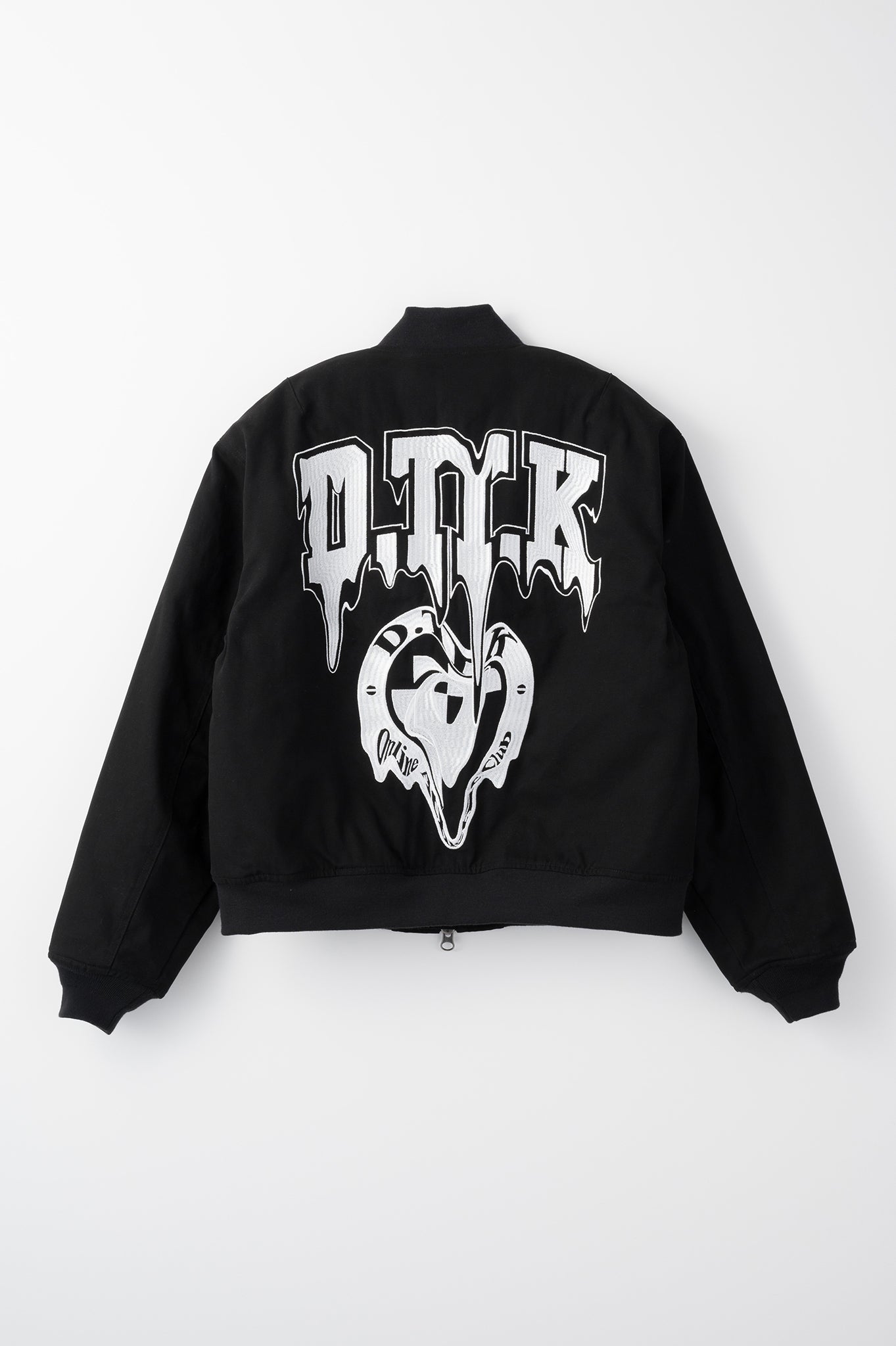 d.tt.k medallion patch sweat shirts