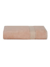 Cantabil Unisex Peach Solid Bath Towel